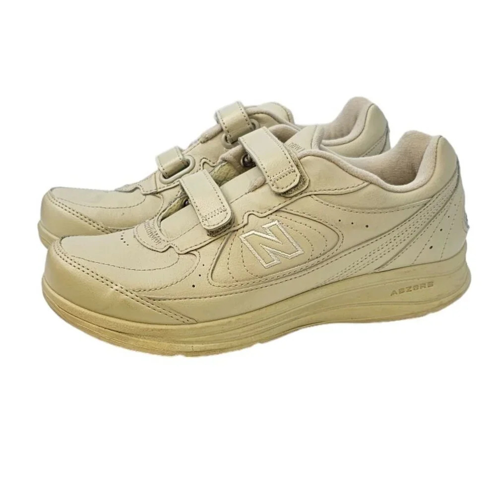 New Balance Womens 577 V1 Hook and Loop Walking Shoes Walking Shoe Size 7.5 Bone